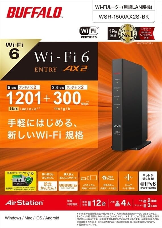 NNコミュニケーションズの特典ルーター