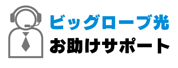 ビッグローブ光 お助けサポート